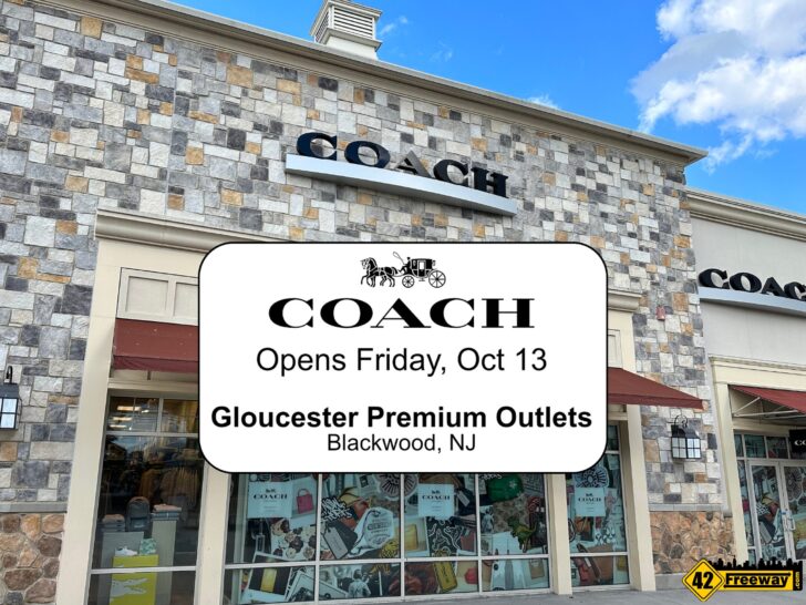 Coach Outlet Opens at Gloucester Premium Outlets October 13th.  Plus Other Outlet News