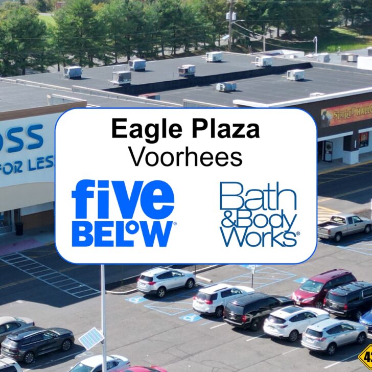 Voorhees Eagle Plaza Adding Five Below and Bath & Body Works