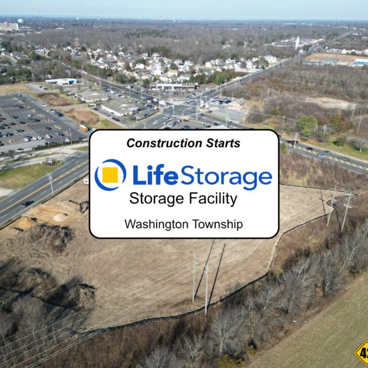 Construction Starts on 3-Story Life Storage Brand Storage Facility in Washington Twp.