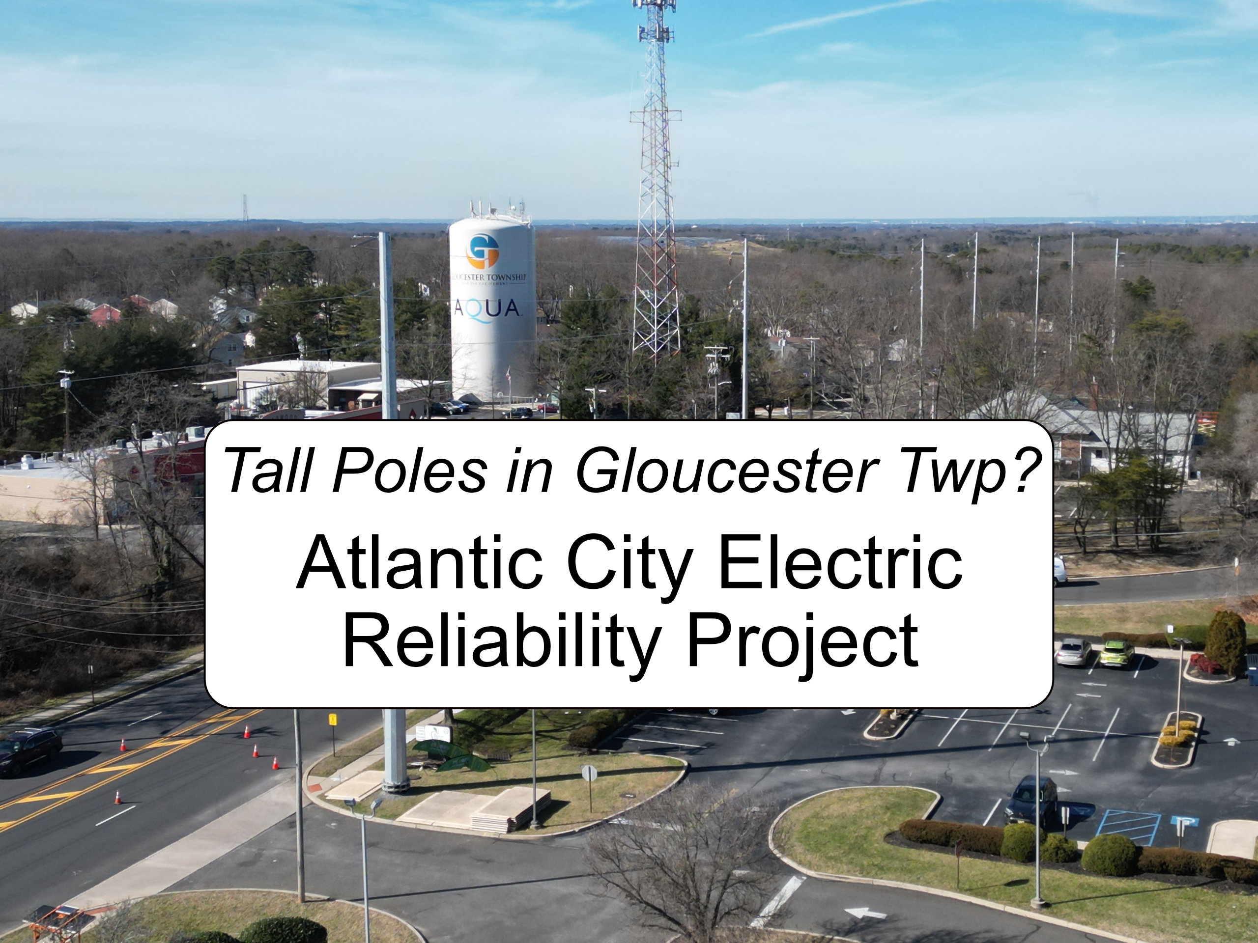 Cross Keys and Erial Power Line Upgrades - Tall Poles Go Up - 42