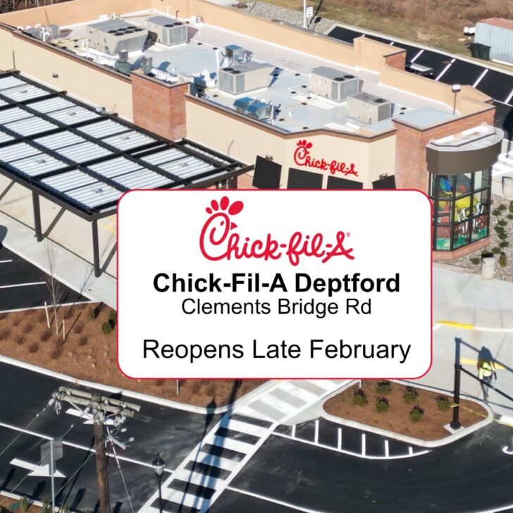 Deptford Chick-fil-A Set To Reopen Late February After Full Remodel