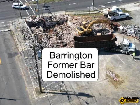 Long-time Barrington Bar Building Demolished Ahead of New Development