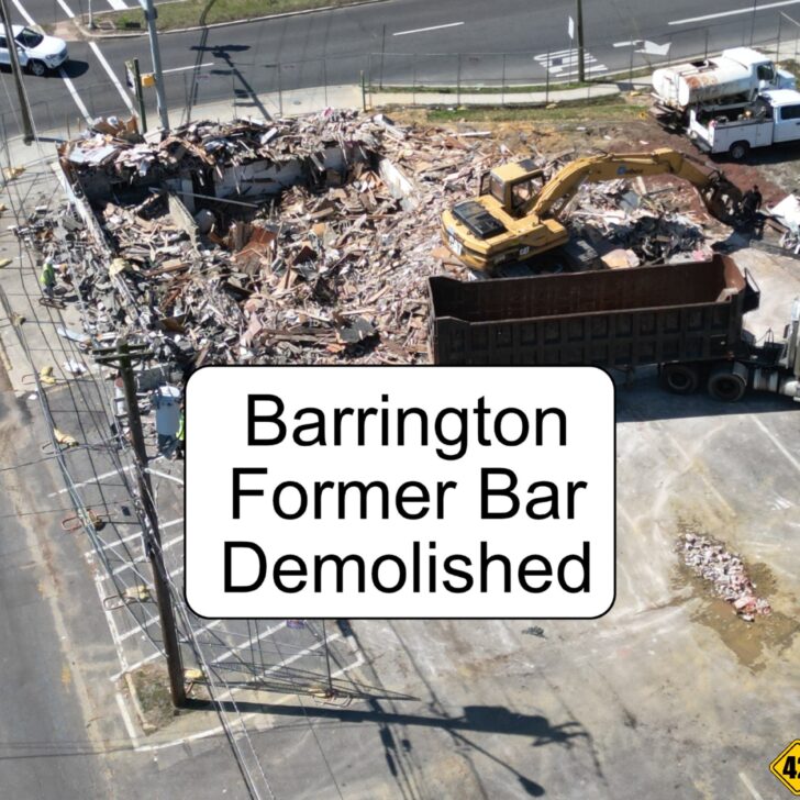 Long-time Barrington Bar Building Demolished Ahead of New Development