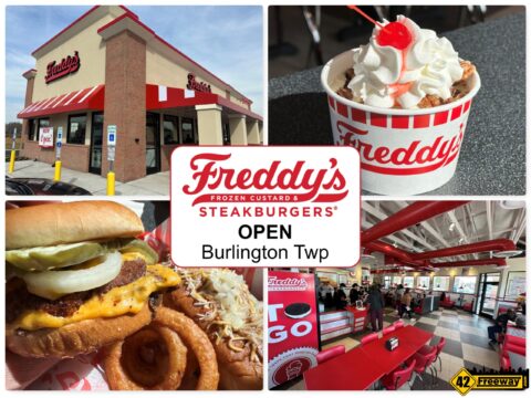 Freddy’s Steakburgers Opens In Burlington Twp.  I Visited For Lunch