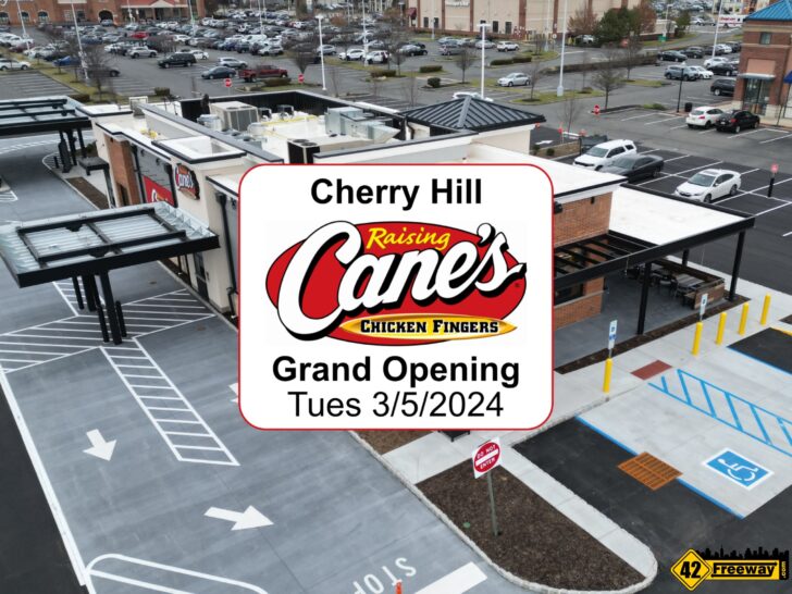 Raising Cane’s in Cherry Hill Opens Tuesday March 5th.  Opening Day Fun Planned
