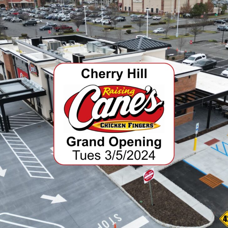 Raising Cane’s in Cherry Hill Opens Tuesday March 5th.  Opening Day Fun…