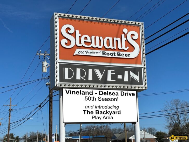 Stewart’s Drive-In Vineland Opens 50th Season On March 9th and Introducing “The Backyard”