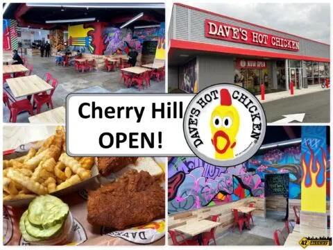 Dave’s Hot Chicken Cherry Hill is Open!  Tasty and Spicy Nashville Hot Chicken!