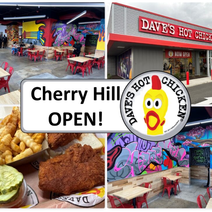 Dave’s Hot Chicken Cherry Hill is Open!  Tasty and Spicy Nashville Hot…