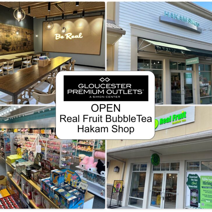 Real Fruit Bubble Tea & Hakam Shop OPEN at Gloucester Premium Outlets