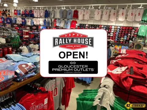 Rally House Sports Apparel is Open at Gloucester Premium Outlets Blackwood