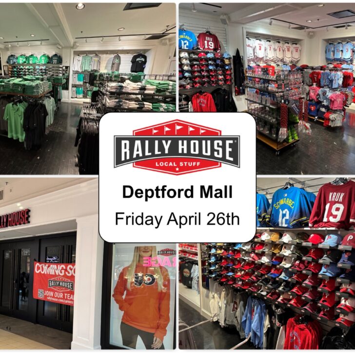 Rally House at the Deptford Mall Opens Friday April 26th.