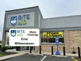Rite Aid Closings: Erial and Williamstown