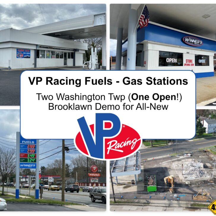 Two VP Racing Fuels Gas Stations for Washington Twp, One is Open.…
