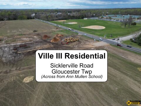 Land Clearing Starts for Ville III Residential Across From Ann Mullen School in Gloucester Twp