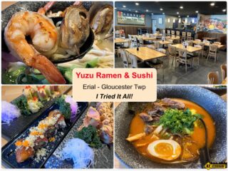 Yuzu Ramen & Sushi is Open in Erial Gloucester Twp.  Of Course I Had Lunch!
