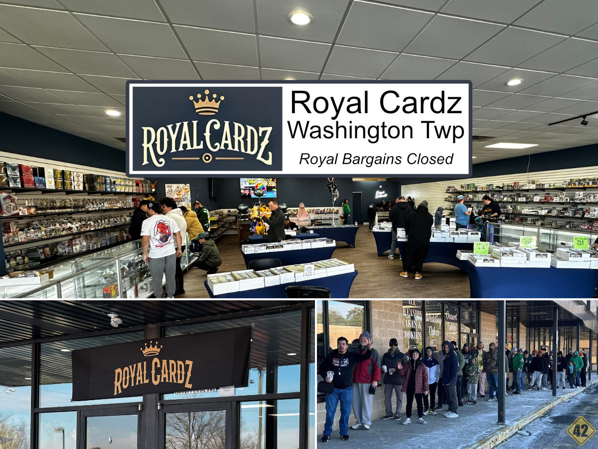 Royal Cardz Washington Township is Open! Royal Bargains Has Closed - 42  Freeway