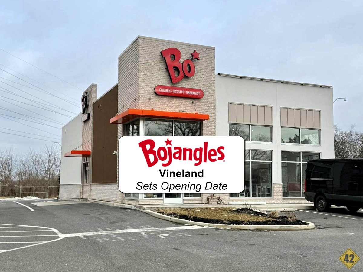 Bojangles Chicken Vineland Announces March Opening Date - 42 Freeway